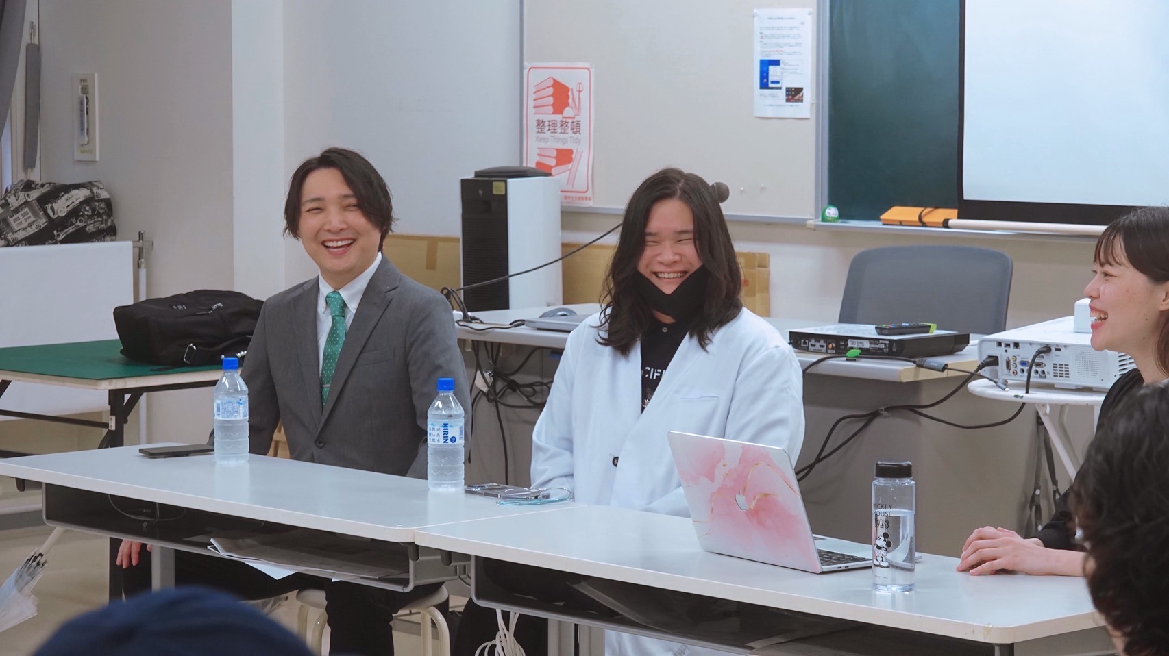 文化服装学院にて